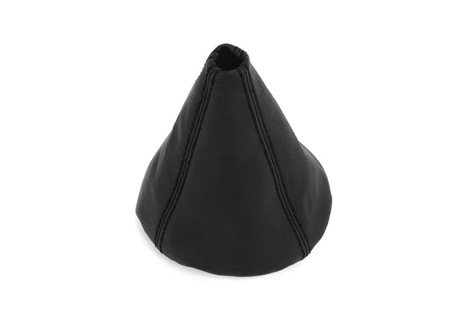 BFI VW MK3 Manual Shift Boot - Black Alcantara - Purple Stitch