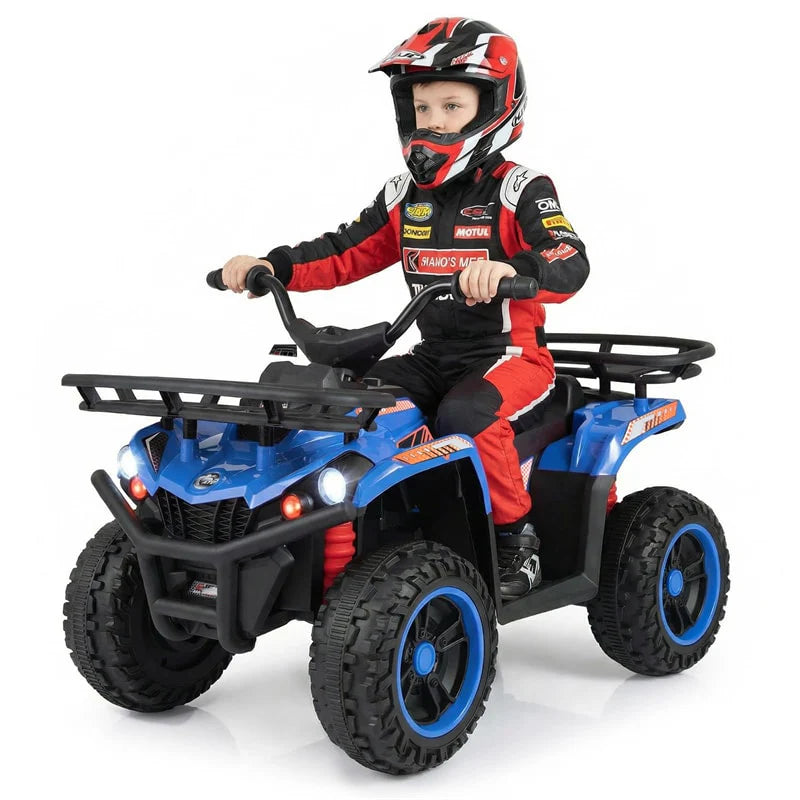 24V Kids ATV Ride On Quad, Electric 4 Wheeler Toy with 5Mph Max Speed, LED Headlights, Music - Product image 1