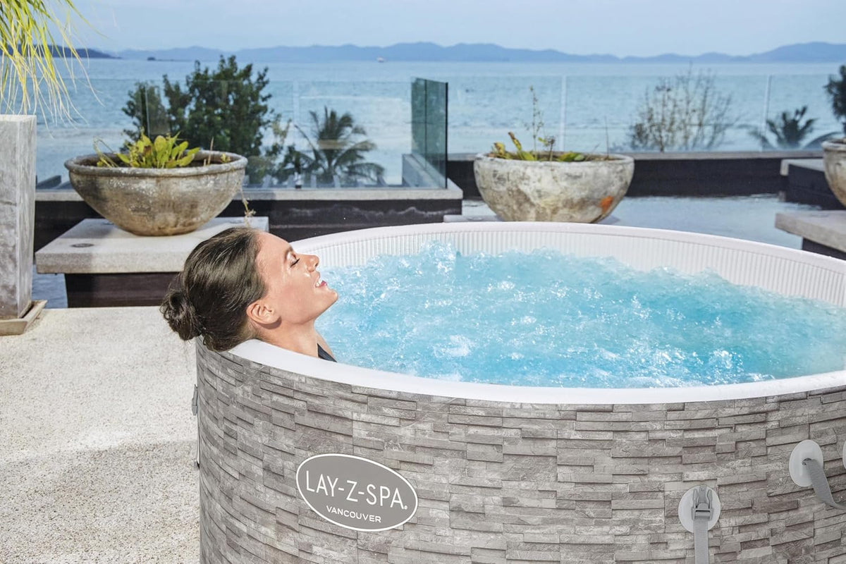 Lay-Z-Spa® Miami Airjet2 round inflatable spa - 4 people