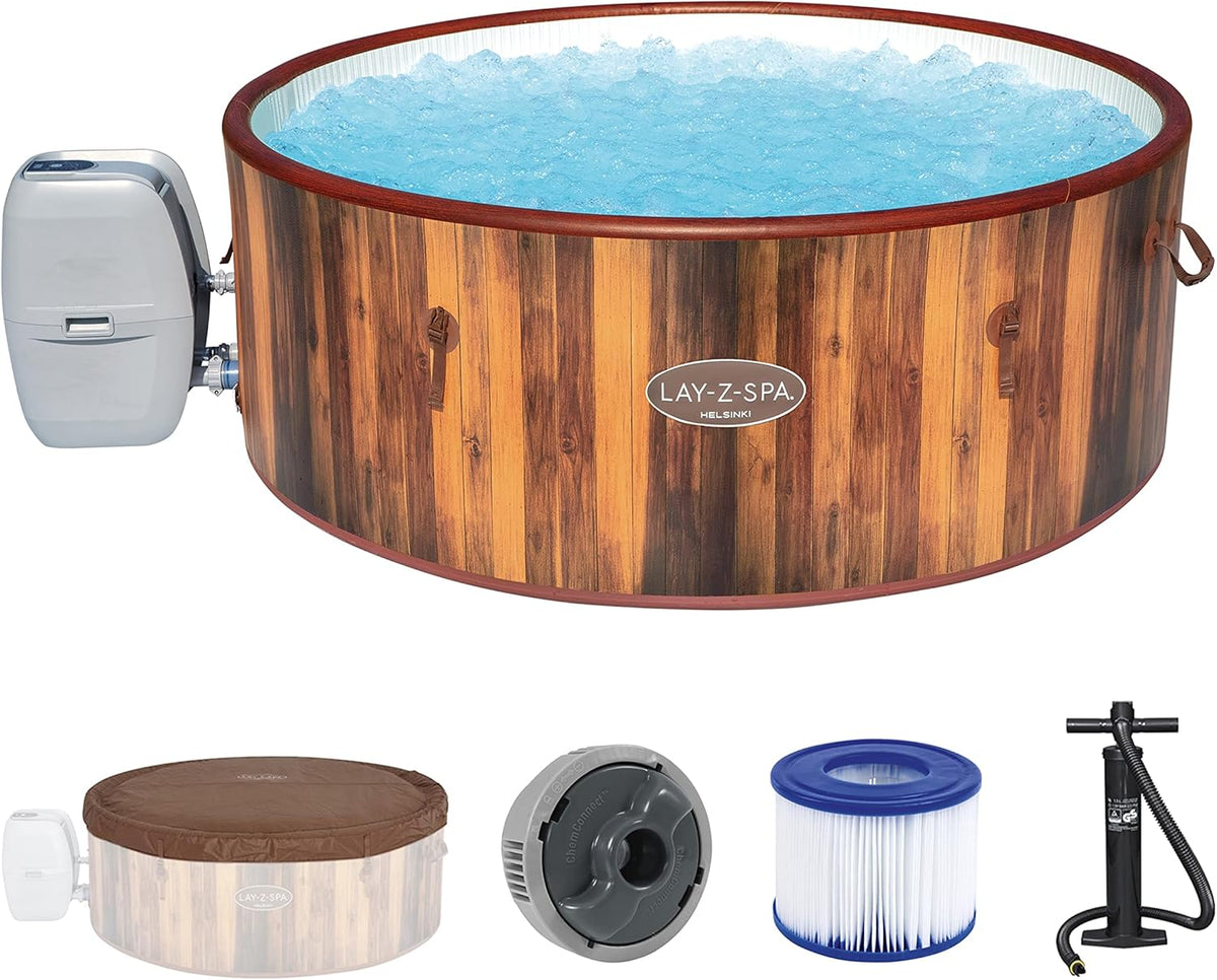 Lay-Z-Spa® Miami Airjet2 round inflatable spa - 4 people