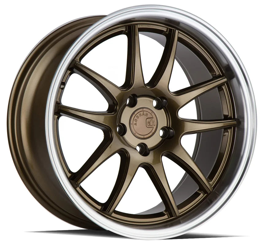 Aodhan DS02 18" 5x114.3 Bronze w/Machined Lip