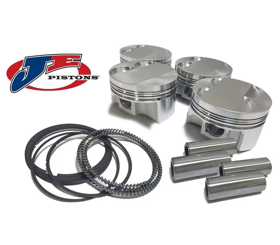 Piston Set by JE - 83mm +.50mm Oversize Bore | 10.5:1 CR | Stock Stroke - 92.8mm - 2.0T FSI