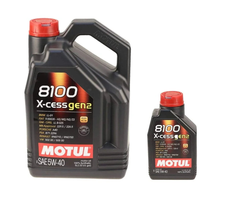 Motul 8100 X-CESS GEN2 5W-40 - 6 Liters