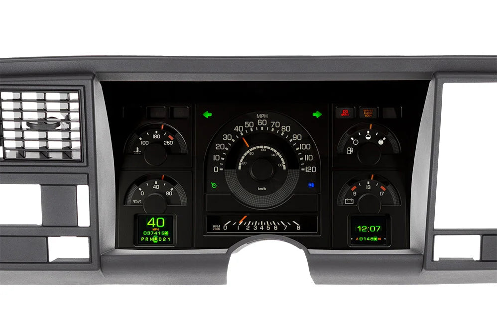Dakota Digital RTX Gauges for 1988-1991 Chevy Pickup RTX-88C-PU-X GMC OBS GMT400