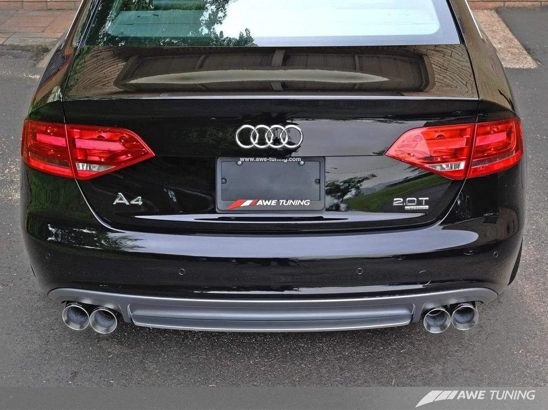 Quad Exhaust Bumper Conversion Kit for Audi B8 A4
