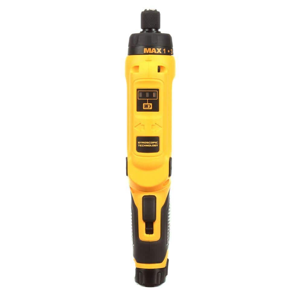 8V MAX Cordless Gyroscopic Screwdriver with Adjustable Handle. (2) 1.0Ah Batteries. Charger - Product image 7