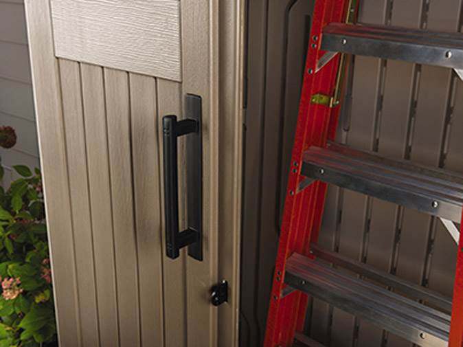 Rubbermaid Outdoor Storage Shed, 52 Cu.Ft., Weather-Resistant, Lockable Doors - Product image 6