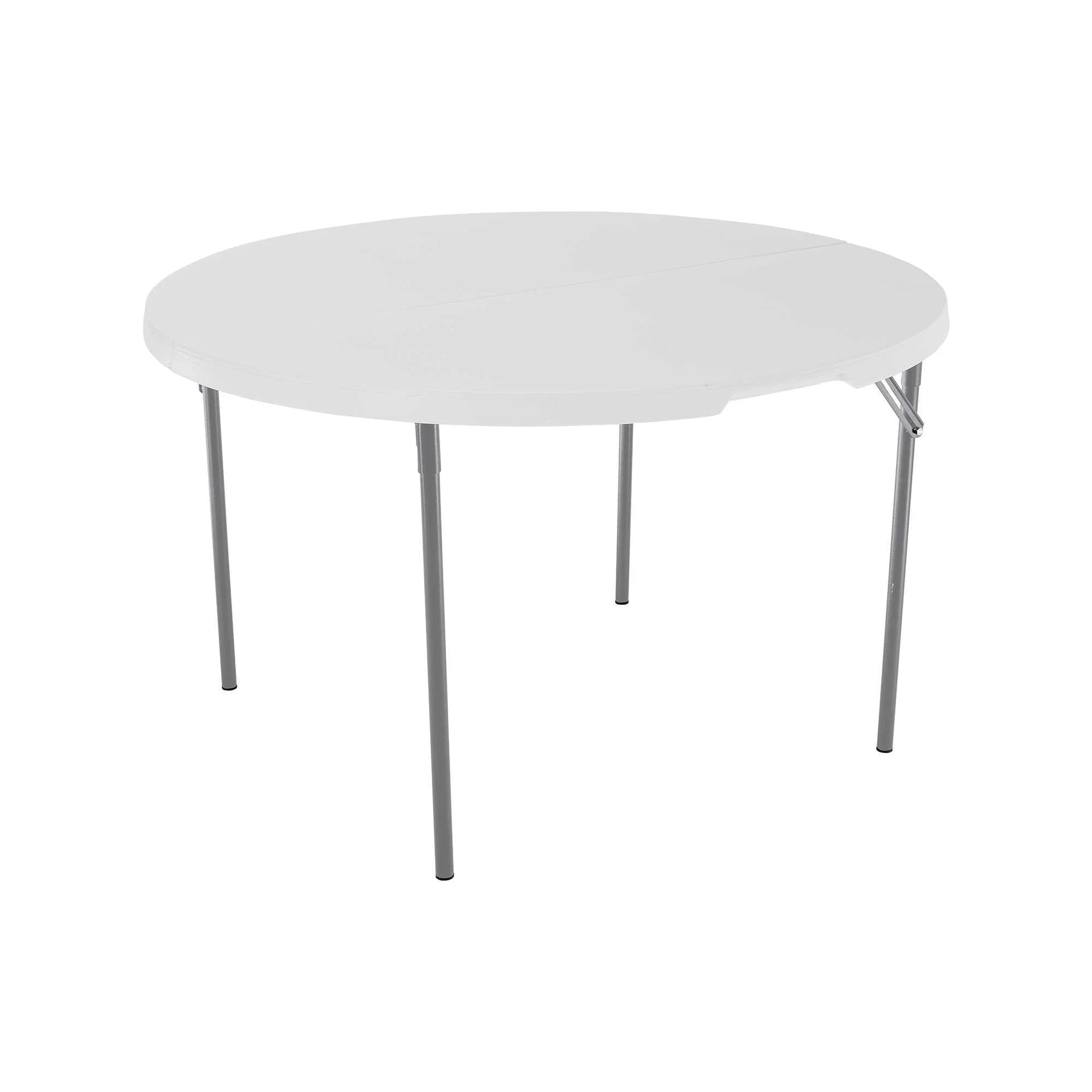 Lifetime 48 in Round Fold - in - Half Table, Indoor/Outdoor Essential, White Granite (280064) - Product image 21