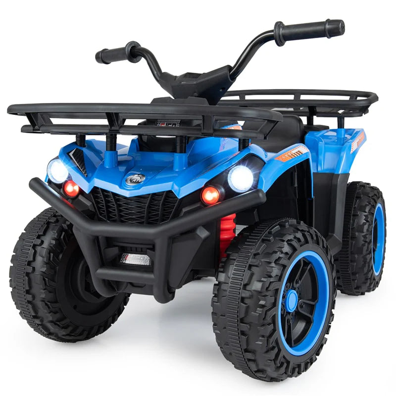 24V Kids ATV Ride On Quad, Electric 4 Wheeler Toy with 5Mph Max Speed, LED Headlights, Music - Product image 10