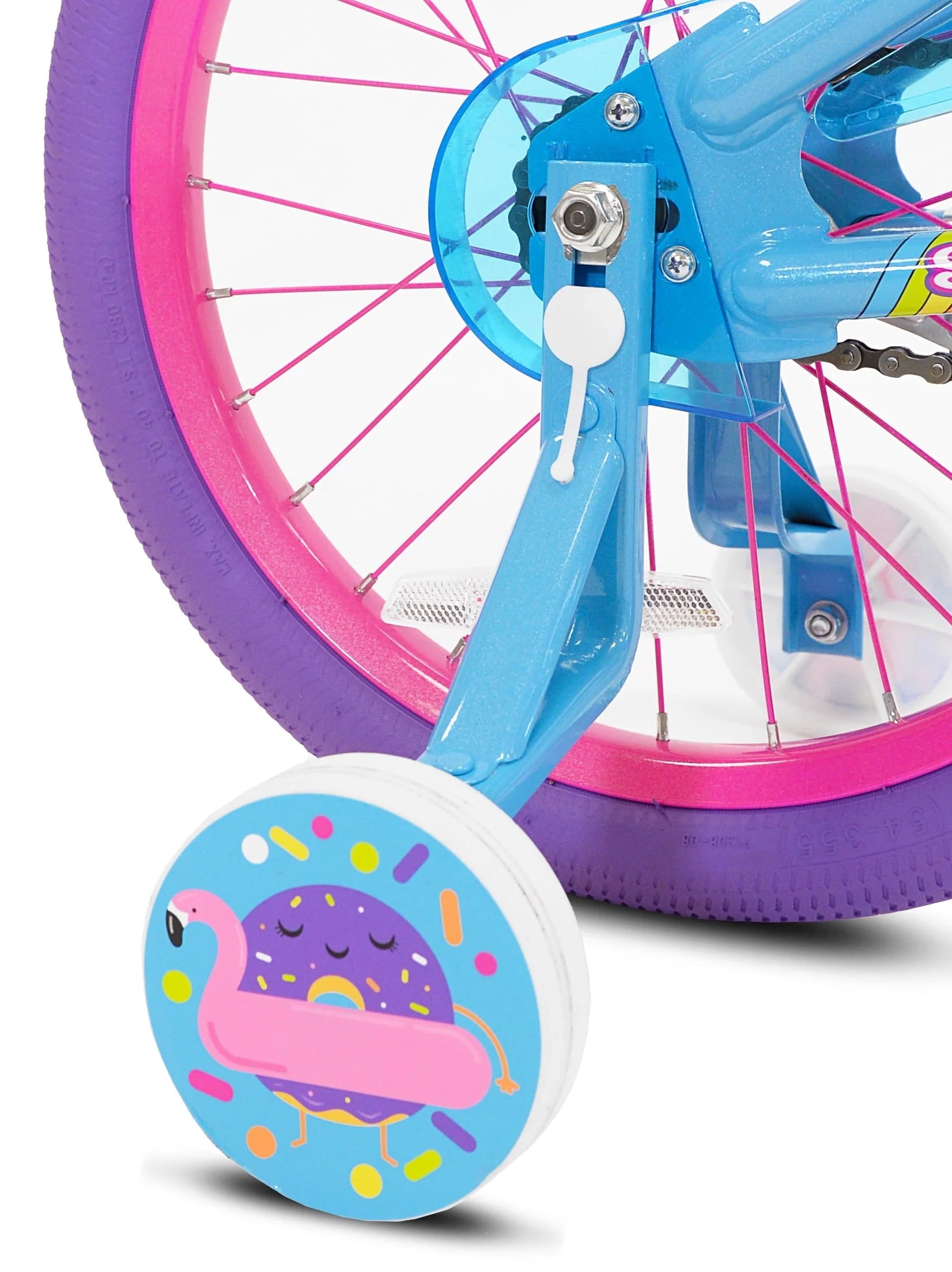 Kent Bicycles 18" Sweetness Girls Child Bike, Purple/Pink/Blue - Product image 5