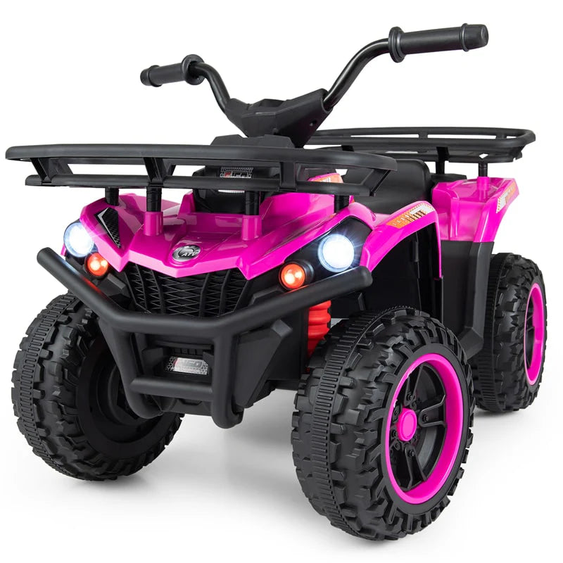 24V Kids ATV Ride On Quad, Electric 4 Wheeler Toy with 5Mph Max Speed, LED Headlights, Music - Product image 20