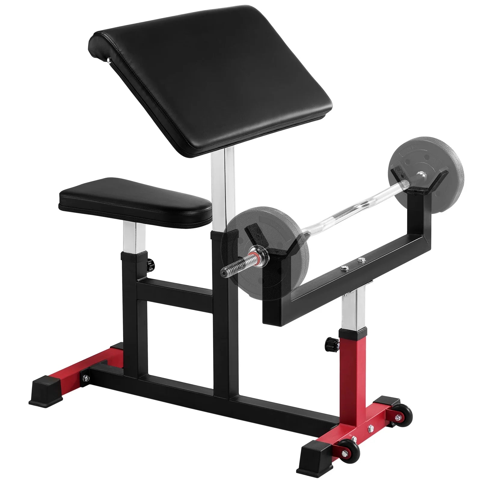 VEVOR Preacher Curl Bench, Strength Training Biceps Machine, Max Load 440 lb Home Gym Equipment - Product image 9